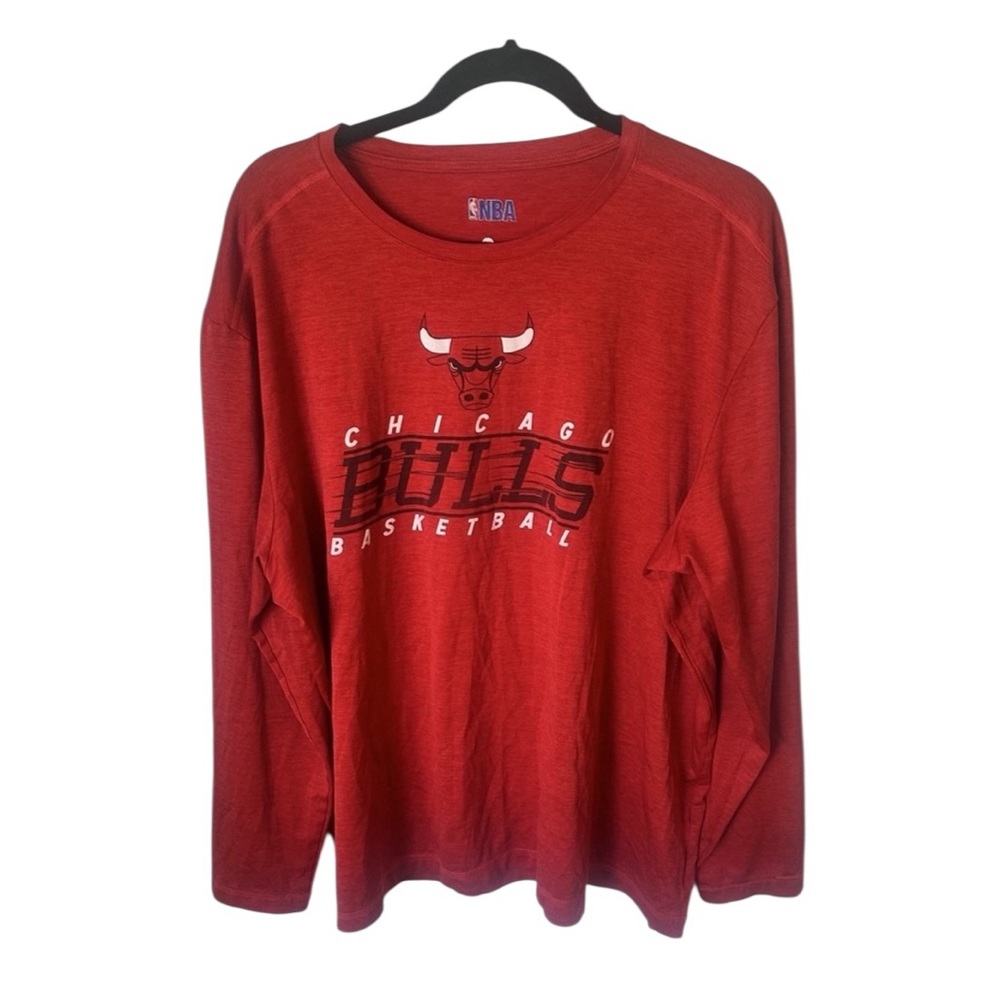 Chicago Bulls NBA red basketball shirt Adult Men's 2XL